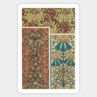 Abstract Floral Pattern Sticker